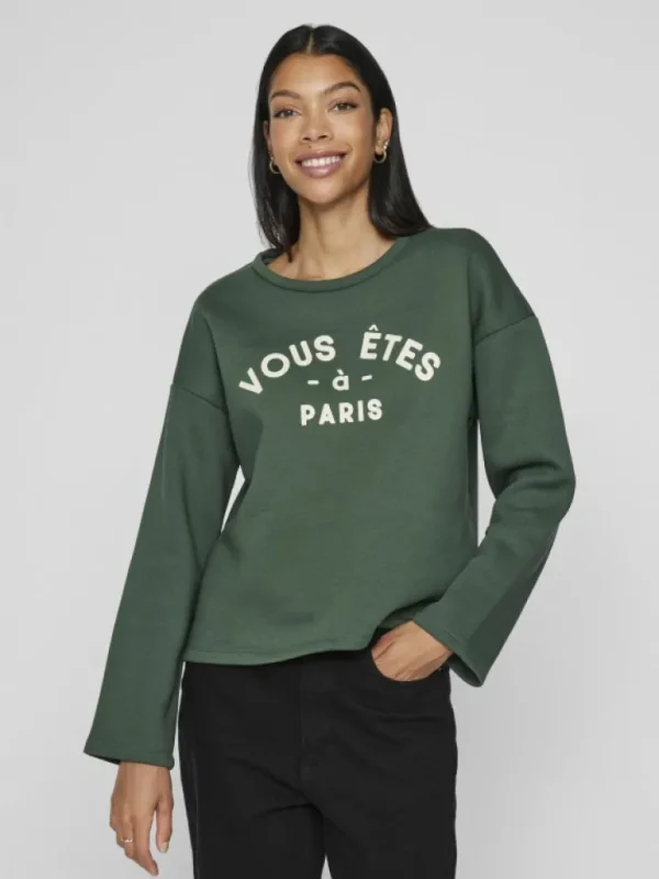 VILA Tops & T-shirts^ROUND NECK SWEATSHIRT