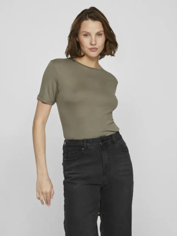 VILA Tops & T-shirts^ROUND NECK T-SHIRT