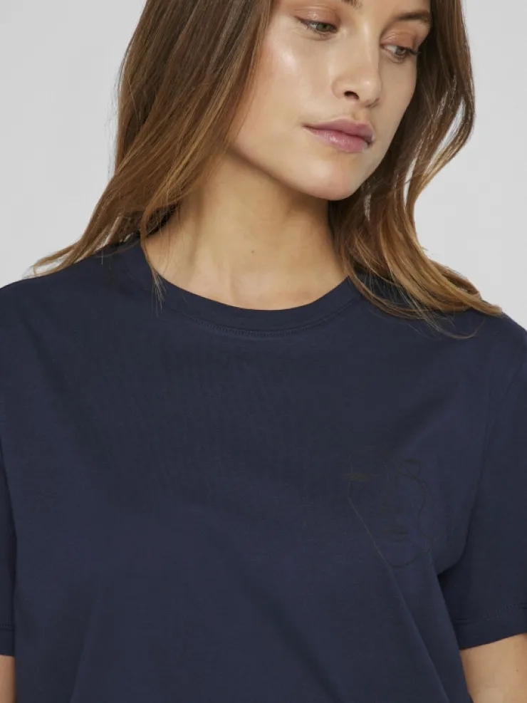 VILA Tops & T-shirts^ROUND NECK T-SHIRT
