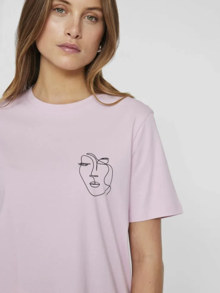 VILA Tops & T-shirts^ROUND NECK T-SHIRT
