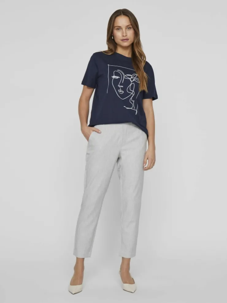 VILA Tops & T-shirts^ROUND NECK T-SHIRT