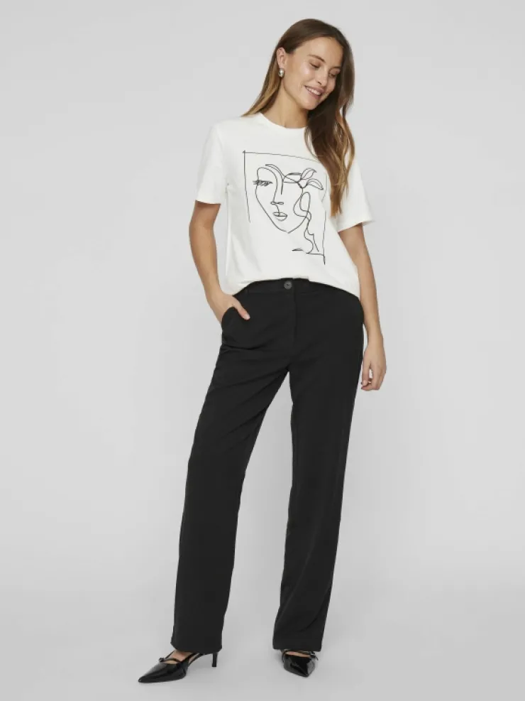 VILA Tops & T-shirts^ROUND NECK T-SHIRT