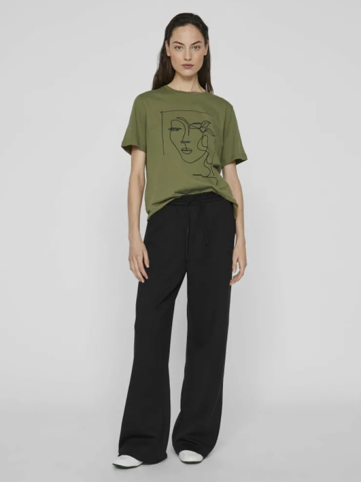 VILA Tops & T-shirts^ROUND NECK T-SHIRT
