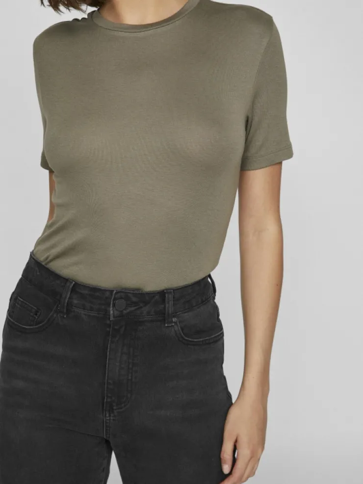 VILA Tops & T-shirts^ROUND NECK T-SHIRT