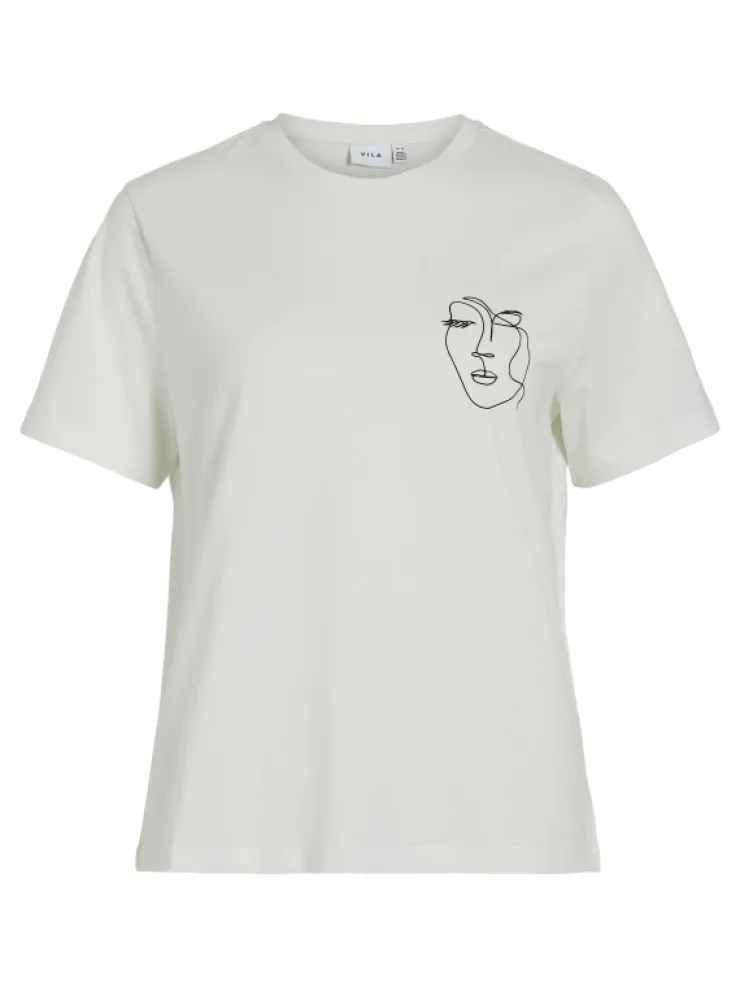 VILA Tops & T-shirts^ROUND NECK T-SHIRT