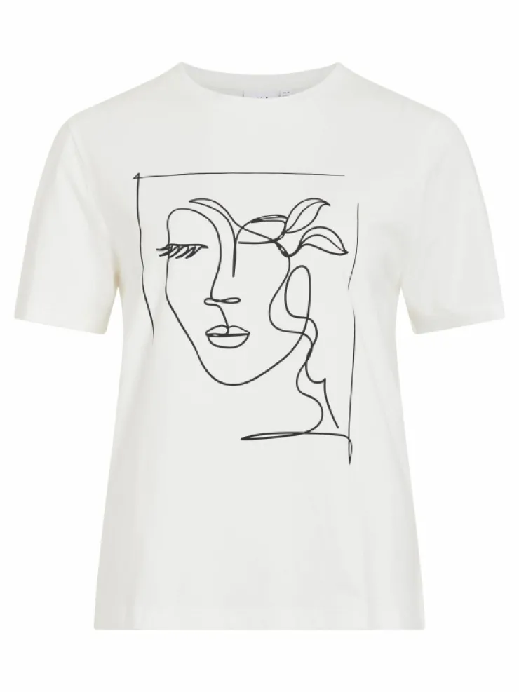 VILA Tops & T-shirts^ROUND NECK T-SHIRT