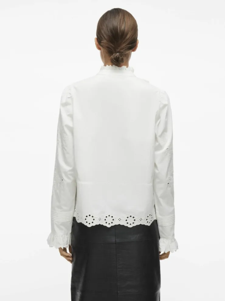 VILA Shirts | Tops & T-shirts^RUFFLE COLLAR SHIRT