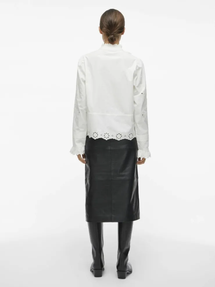 VILA Shirts | Tops & T-shirts^RUFFLE COLLAR SHIRT