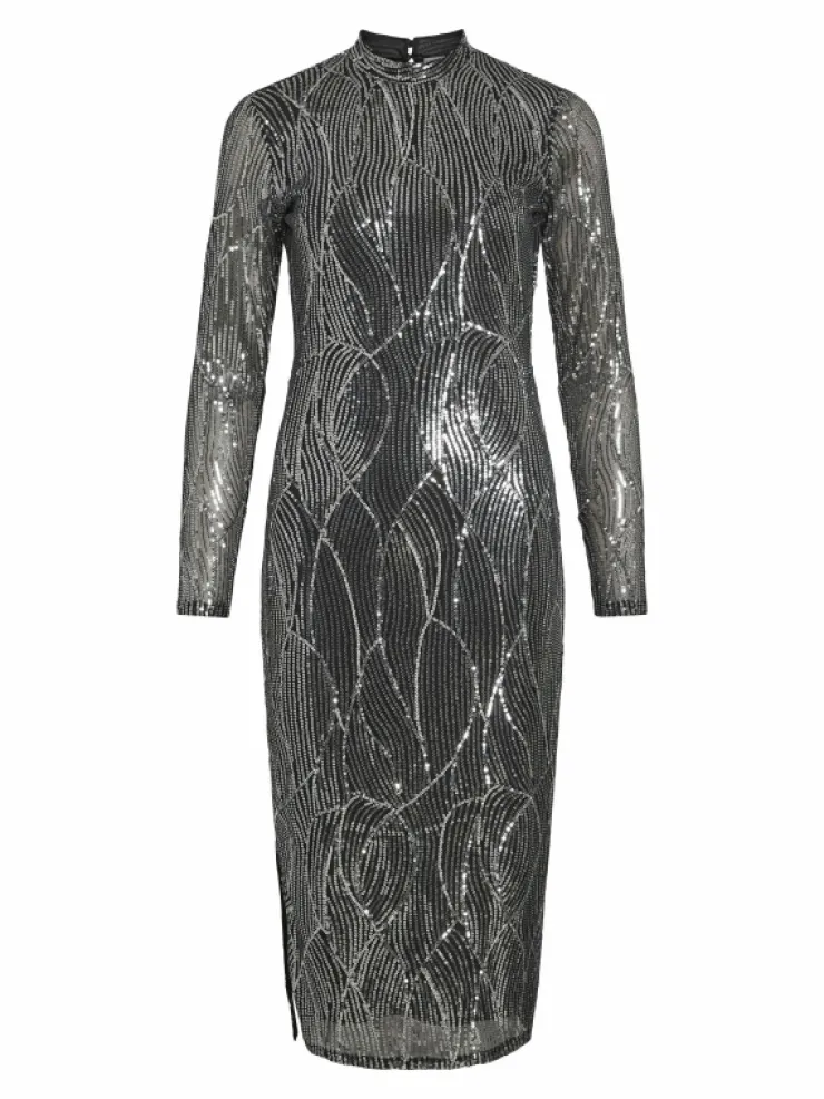 VILA Dresses^SEQUIN MIDI DRESS