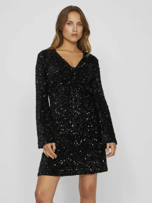 VILA Dresses^SEQUIN SHORT DRESS