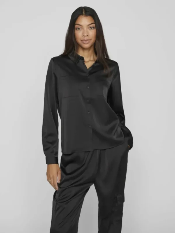 VILA Tops & T-shirts^SHINY LOOSE FIT SHIRT