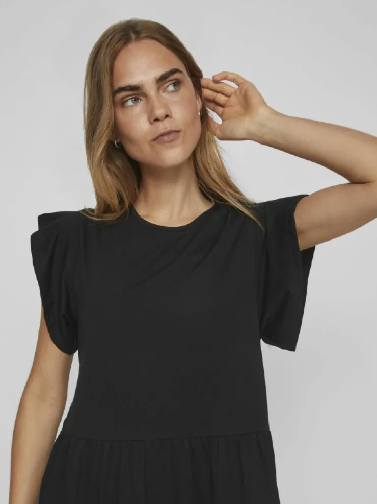 VILA Dresses^SHORT SLEEVE MIDI DRESS