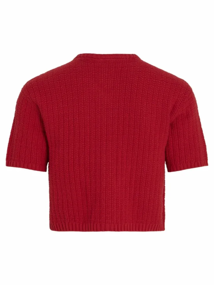 VILA Knitwear^SHORT SLEEVED KNITTED CARDIGAN
