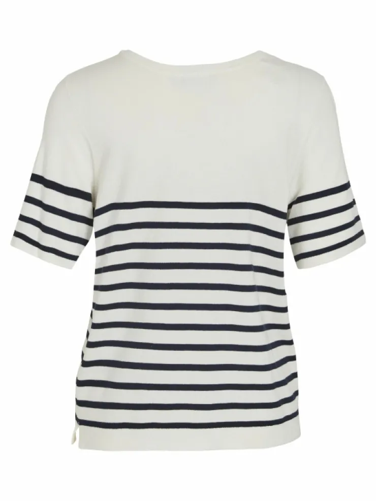 VILA Knitwear | Tops & T-shirts^SHORT SLEEVED KNITTED TOP