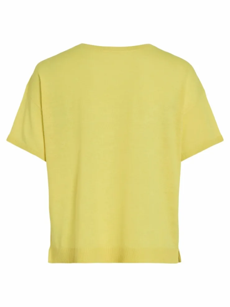 VILA Knitwear | Tops & T-shirts^SHORT SLEEVED KNITTED TOP