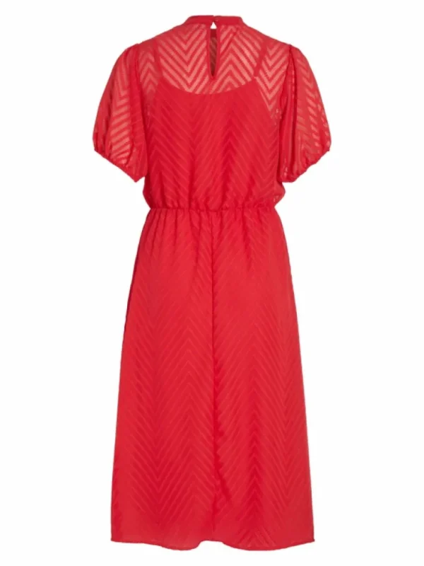 VILA Dresses^SHORT SLEEVED MIDI DRESS