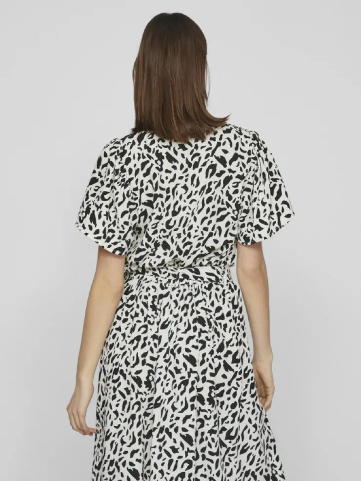 VILA Tops & T-shirts^SHORT SLEEVED V-NECK TOP