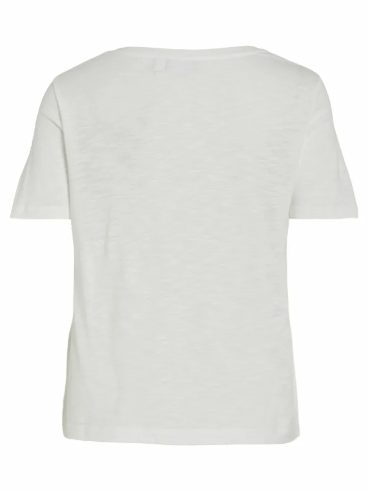 VILA Tops & T-shirts^SHORT SLEEVED V-NECK TOP