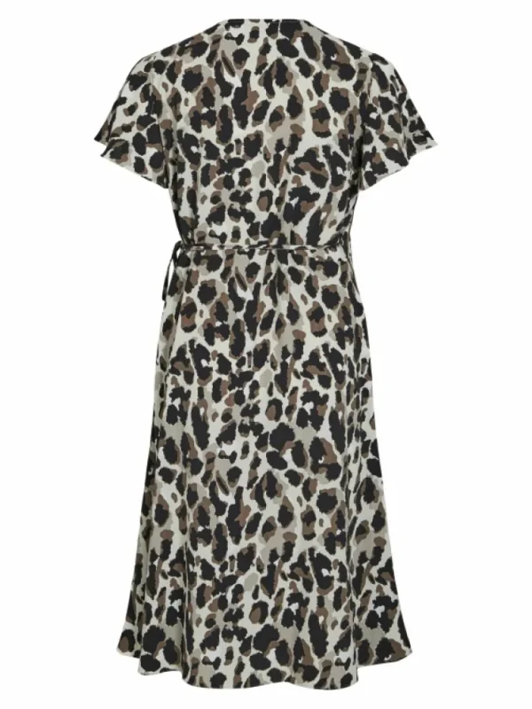 VILA Dresses^SHORT SLEEVED WRAP DRESS