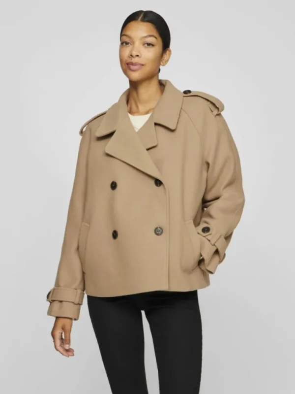 VILA Jackets & Coats^SHORT TRENCHCOAT