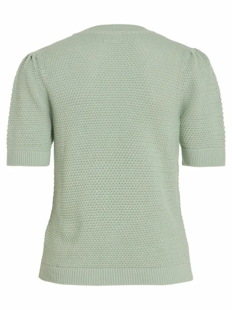 VILA Knitwear | Tops & T-shirts^SHORT-SLEEVED KNITTED TOP