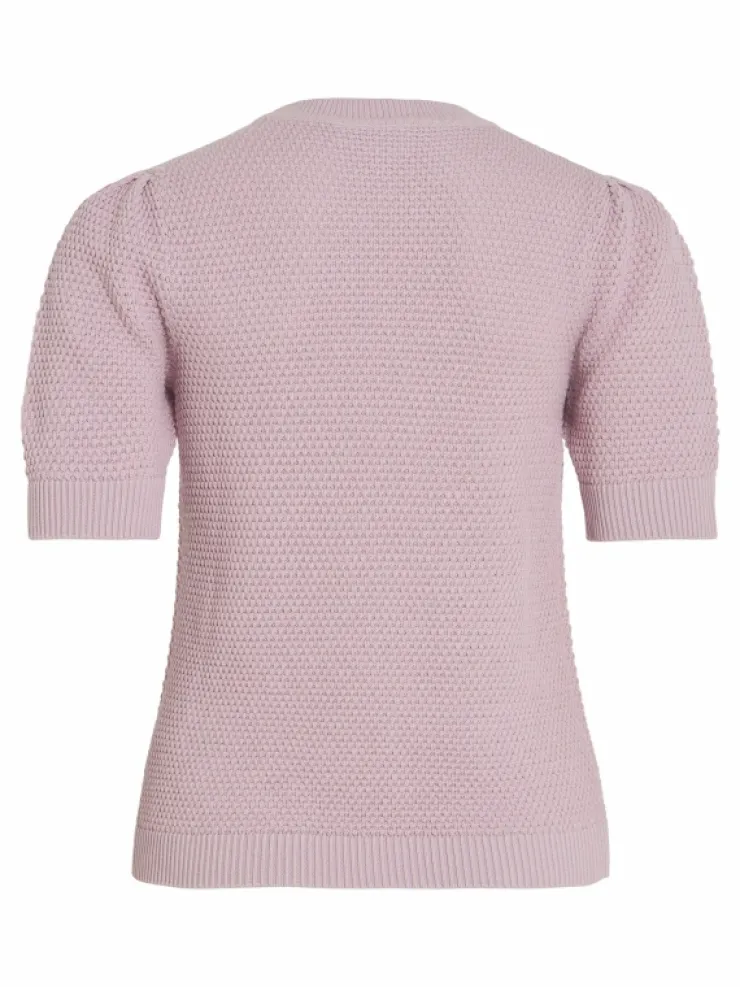 VILA Knitwear | Tops & T-shirts^SHORT-SLEEVED KNITTED TOP