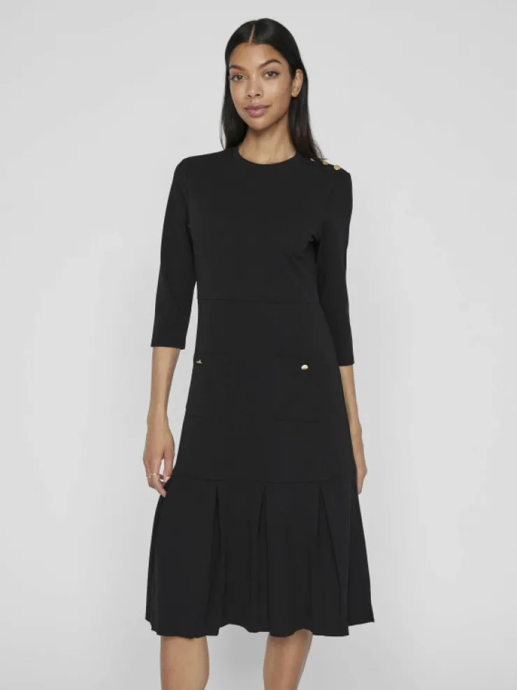VILA Dresses^3/4 SLEEVED MIDI DRESS