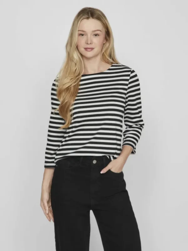 VILA Tops & T-shirts^3/4 SLEEVED ROUND NECK TOP
