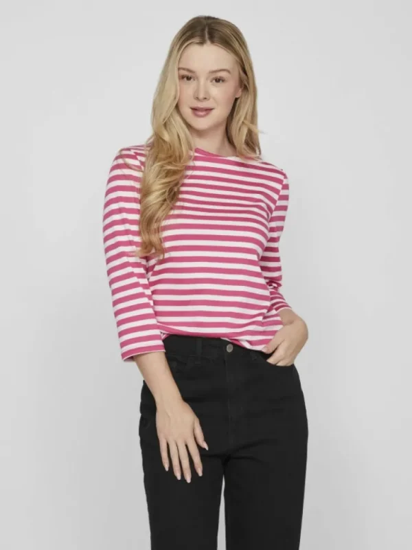 VILA Tops & T-shirts^3/4 SLEEVED ROUND NECK TOP