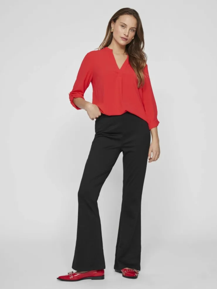 VILA Tops & T-shirts^3/4 SLEEVED V-NECK TOP