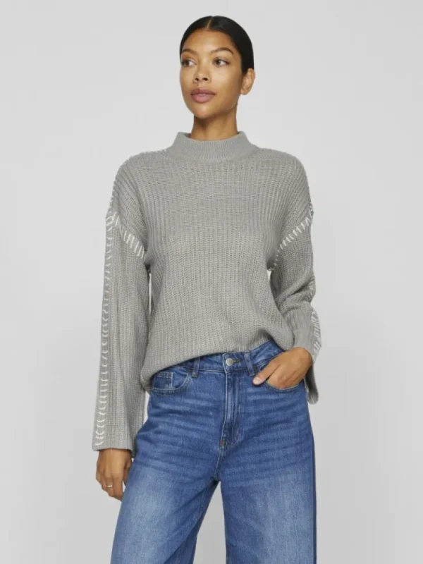 VILA Knitwear^STITCH KNITTED PULLOVER