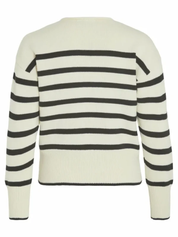 VILA Knitwear | Tops & T-shirts^STRIPED KNITTED PULLOVER