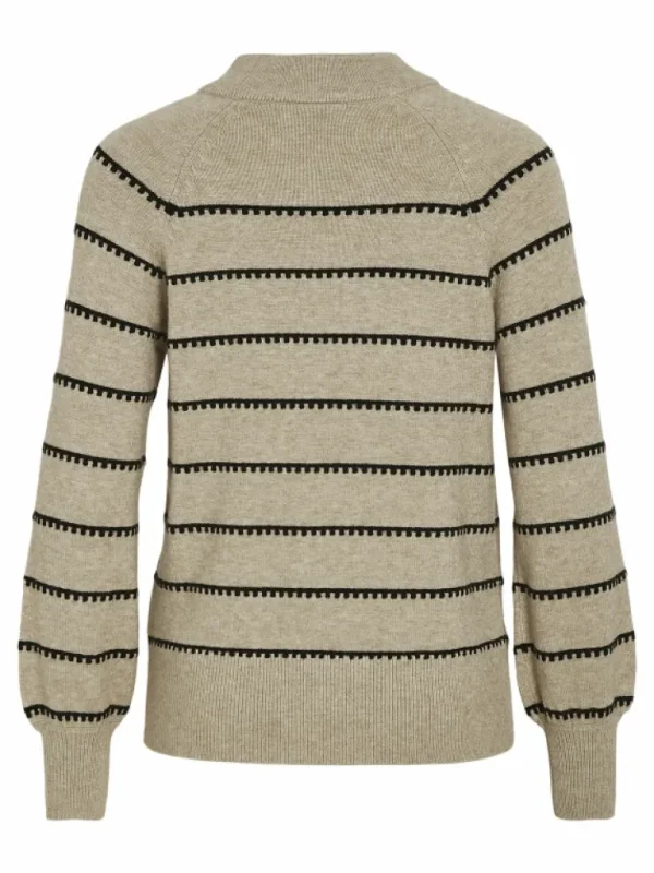 VILA Knitwear^STRIPED KNITTED PULLOVER