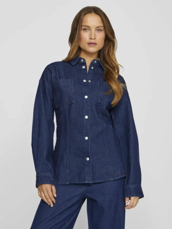 VILA Shirts | Tops & T-shirts^TAILORED DENIM SHIRT