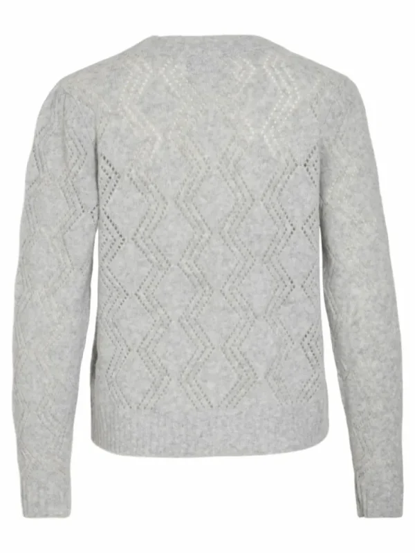 VILA Knitwear^TEXTURED KNITTED PULLOVER