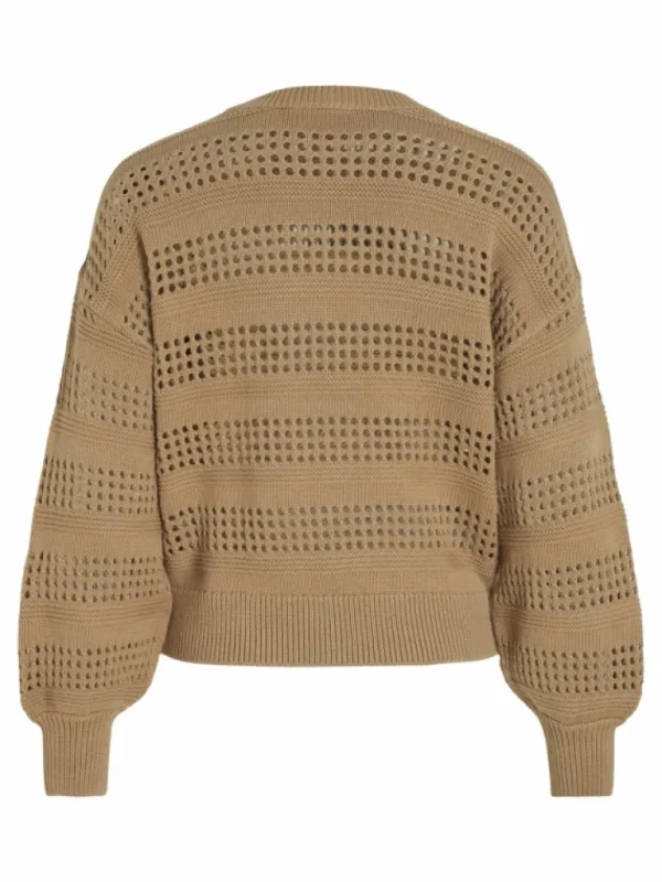 VILA Knitwear^TEXTURED KNITTED PULLOVER
