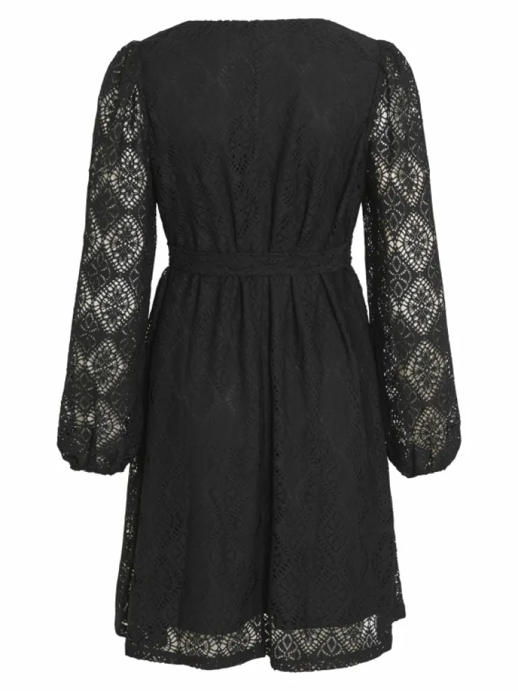 VILA Dresses^TIE WAIST LONG SLEEVED DRESS