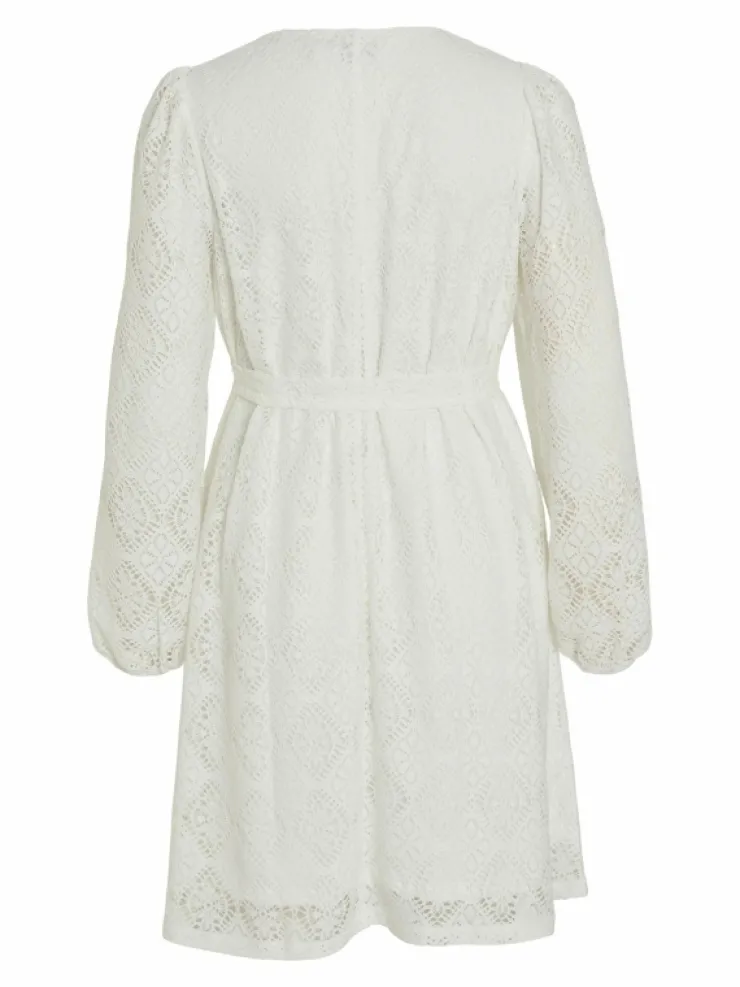 VILA Dresses^TIE WAIST LONG SLEEVED DRESS