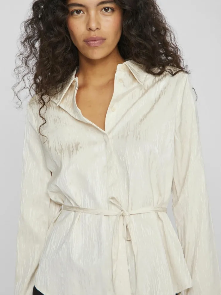 VILA Shirts^TIE WAIST SHIRT