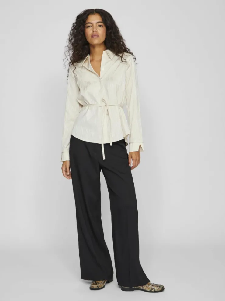 VILA Shirts^TIE WAIST SHIRT