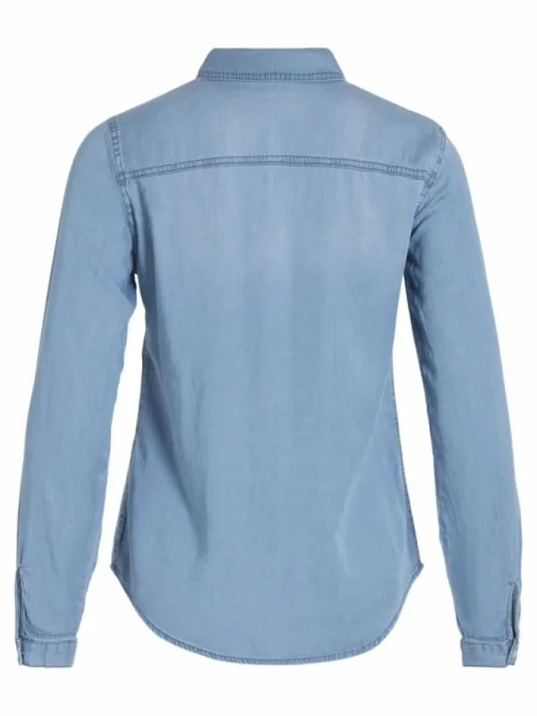 VILA Shirts^VIBISTA POCKET DENIM SHIRT