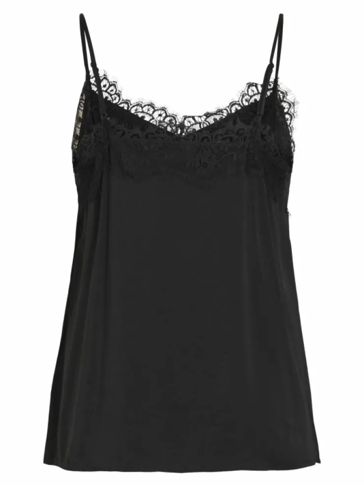 VILA Tops & T-shirts^VICAVA LACE TRIM STRAP TOP