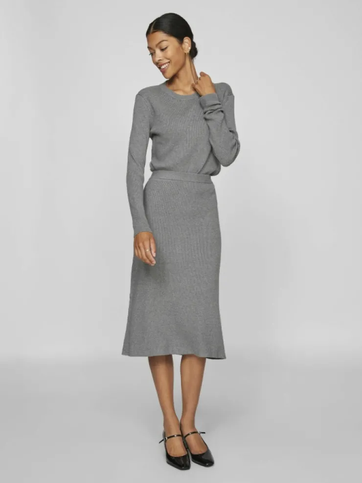 VILA Skirts | Knitwear^VICOMFY KNIT MIDI SKIRT