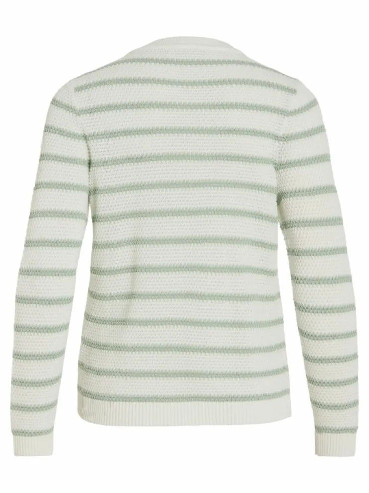 VILA Knitwear^VIDALO STRIPED KNITTED PULLOVER
