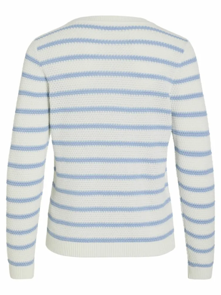 VILA Knitwear^VIDALO STRIPED KNITTED PULLOVER