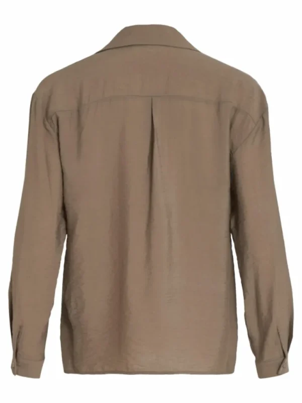 VILA Shirts^VIDOMIRA V-NECK LONG SLEEVED SHIRT