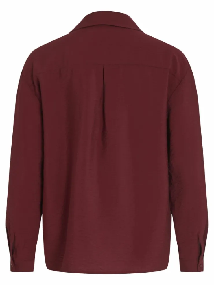 VILA Shirts^VIDOMIRA V-NECK LONG SLEEVED SHIRT