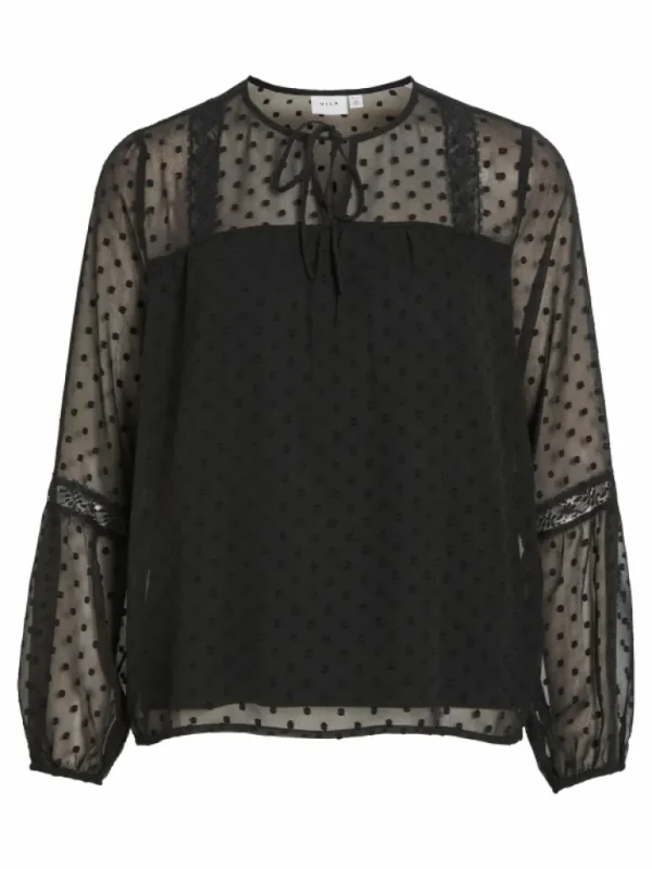 VILA Tops & T-shirts^VIEDEE DETAILED LONG SLEEVED BLOUSE