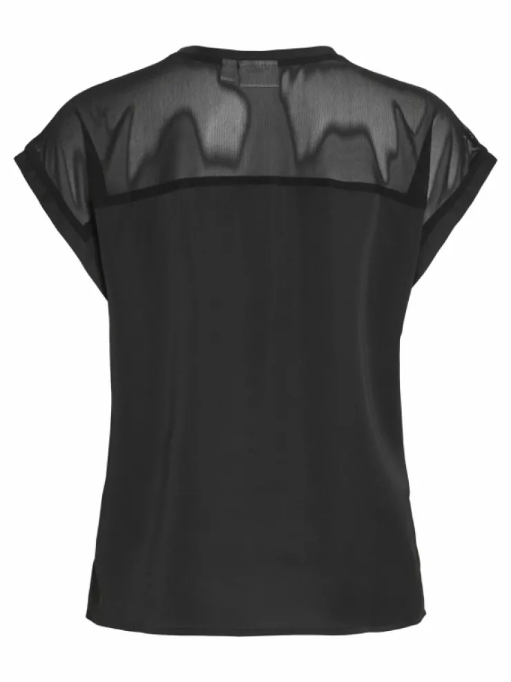 VILA Tops & T-shirts^VIELLETTE MESH SHORT SLEEVED TOP