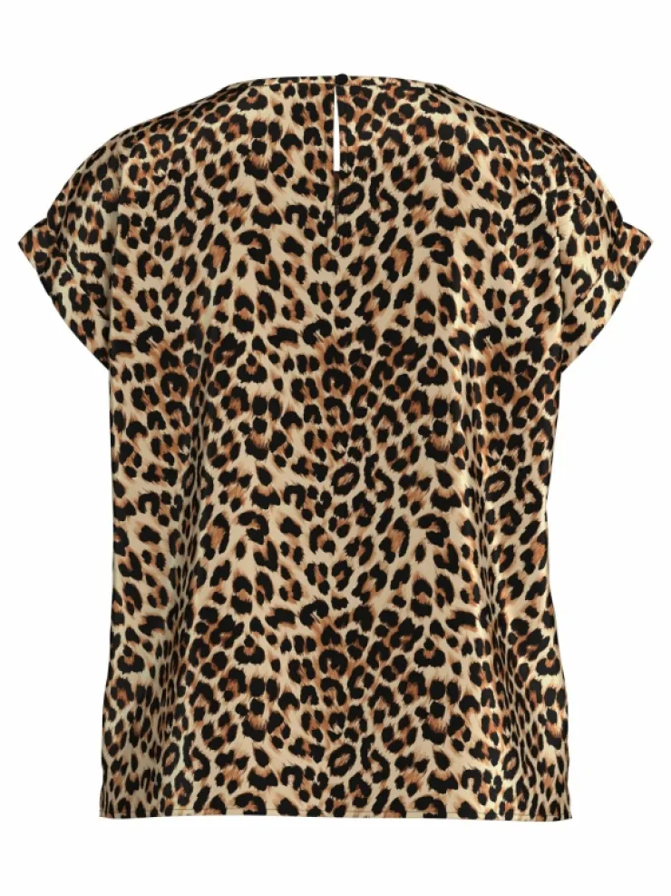 VILA Tops & T-shirts^VIELLETTE ROUND NECK SHORT SLEEVED TOP